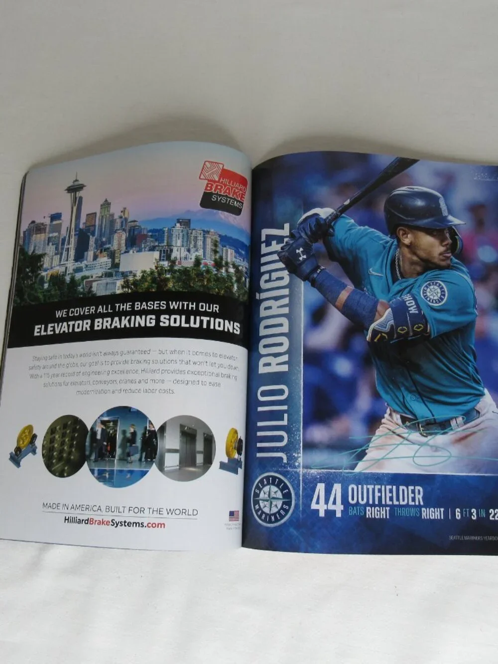 Seattle Mariners 2023 YEARBOOK Magazine Baseball